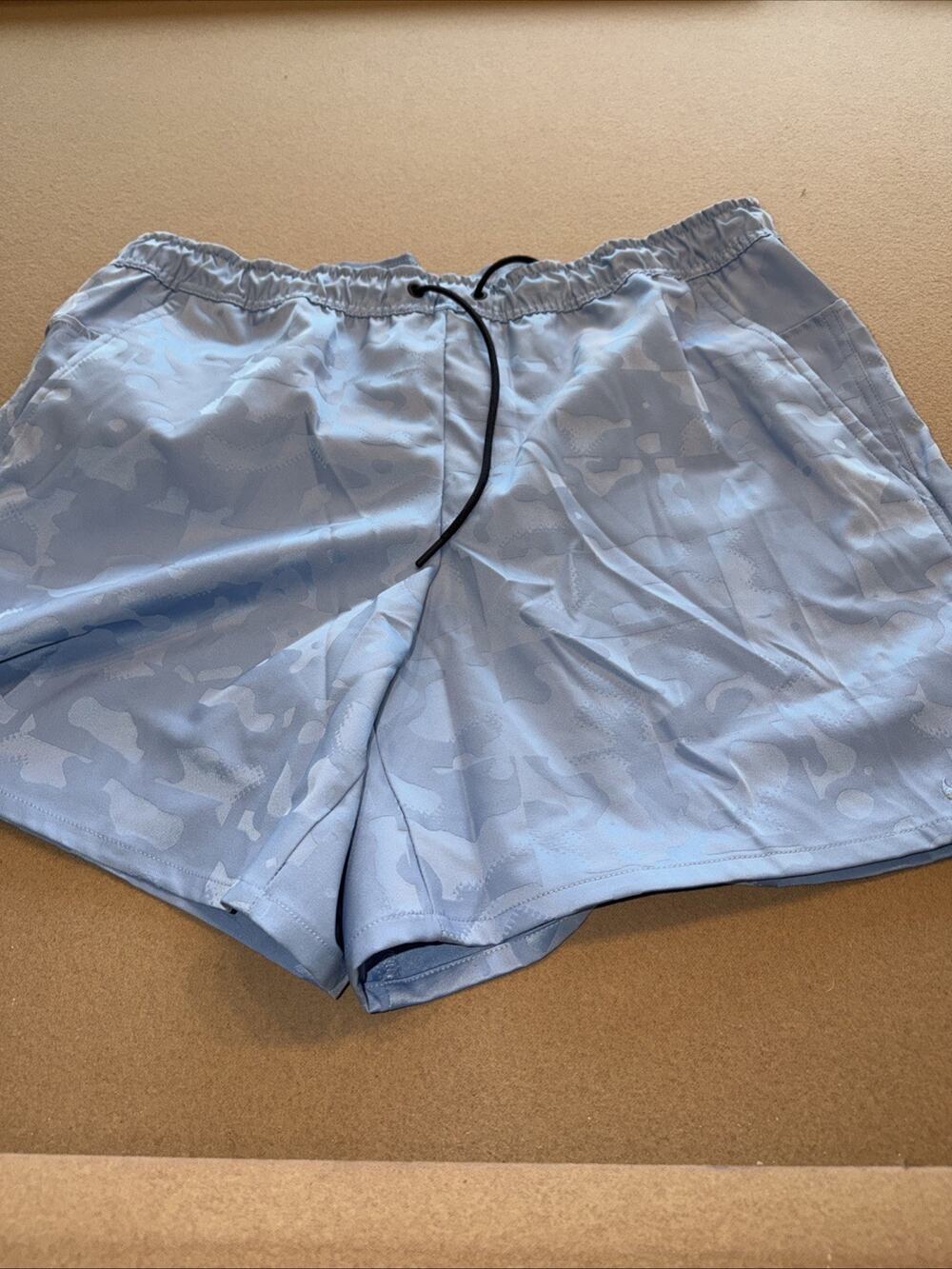 Nike Men's 2XL Dri-FIT Unlimited 7" Unlined Versatile Shorts Blue Mono Camo